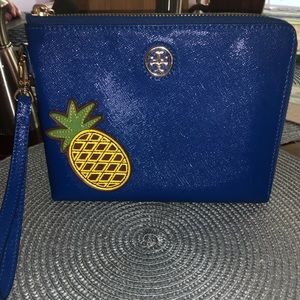 Authentic TB Wristlet